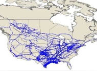 Interstate pipeline map