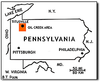 Titusville map