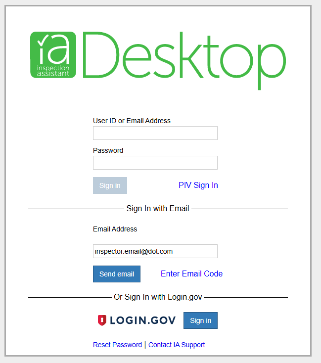 screen shot of login window, now including an email-only authentication path
